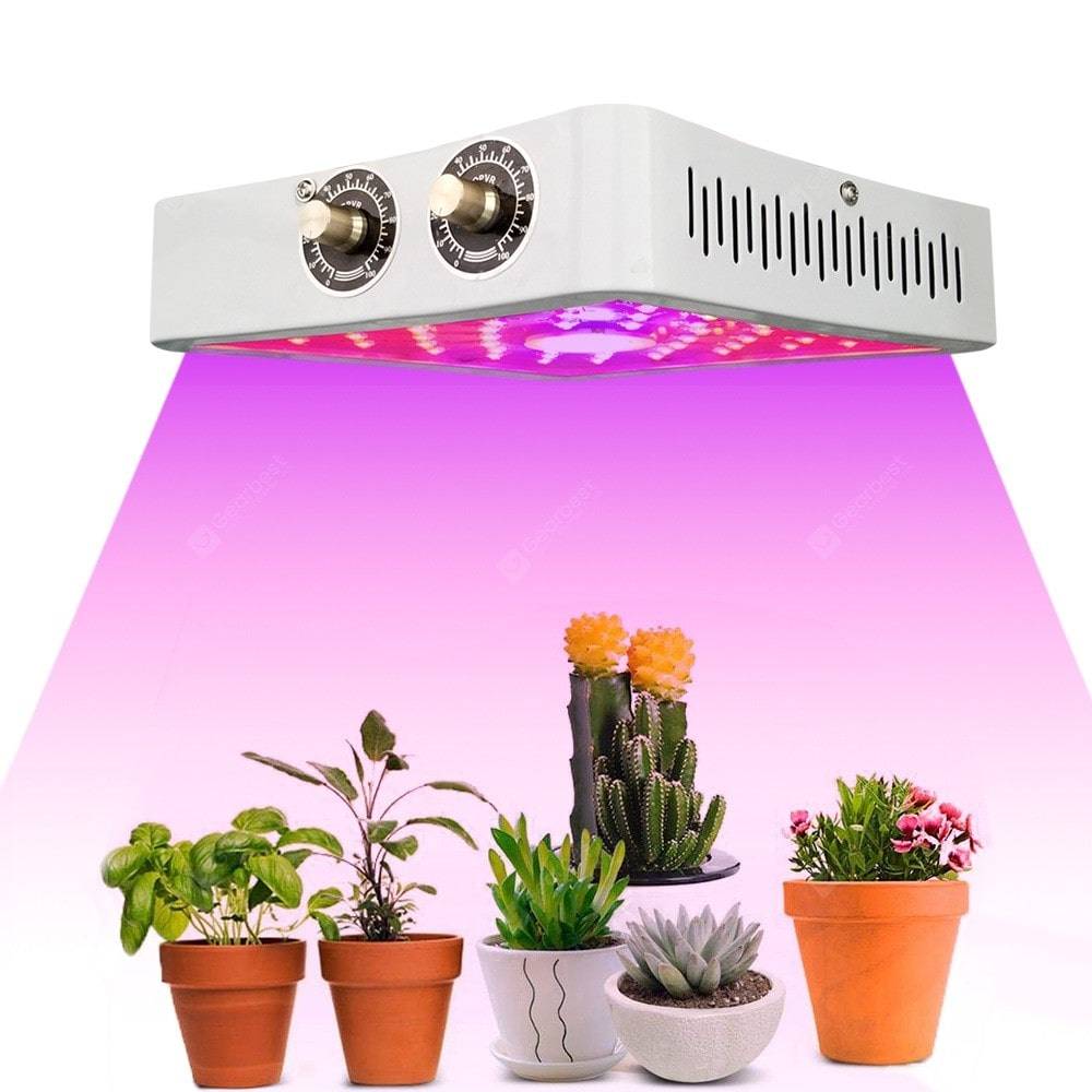 پروژکتور رشد گیاه با سیستم خنک کنندگی برای افزایش طول عمر لامپ های ال ای دی رشد گیاه