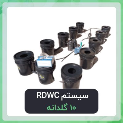 سیستم RDWC ده گلدانه