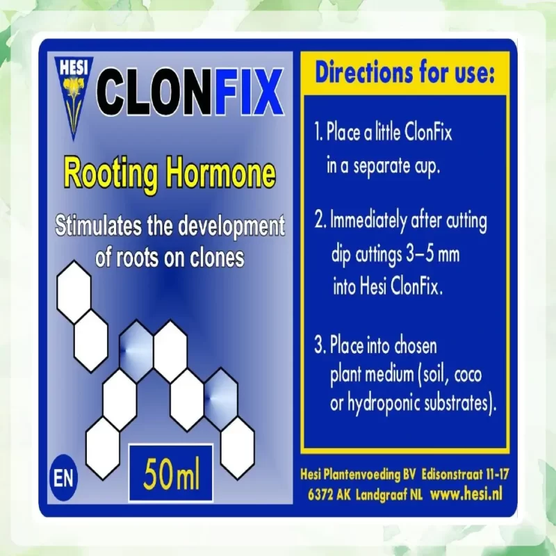 نحوه مصرف هورمون ریشه زایی کلونفیکس