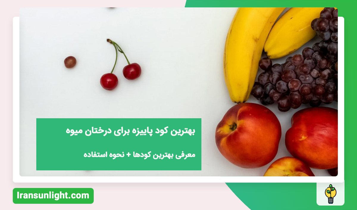 بهترین کود پاییزه برای درختان میوه 1 معرفی بهترین کود پاییزه برای درختان میوه
