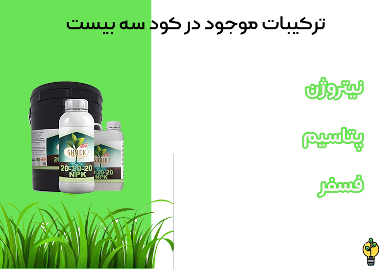کود سه بیست شوک 