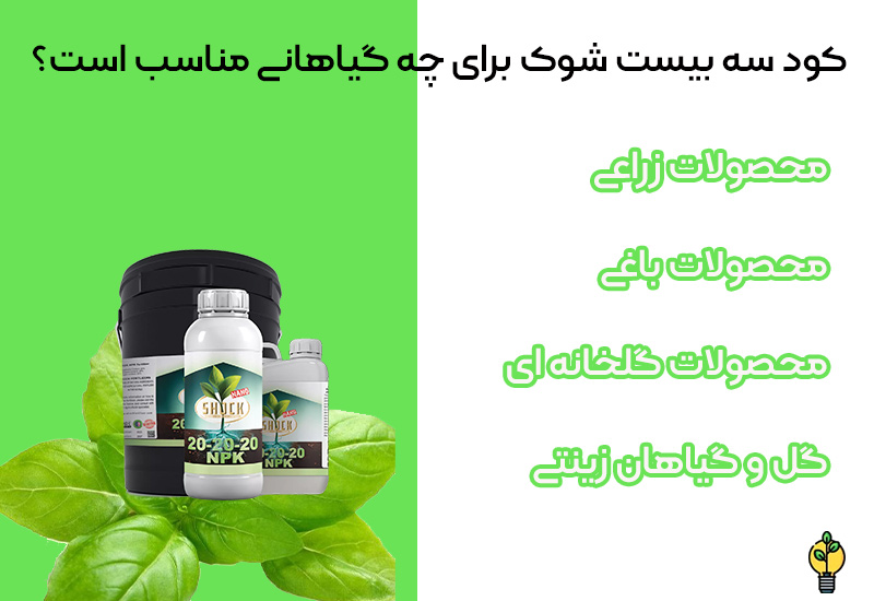 کود سه بیست شوک 