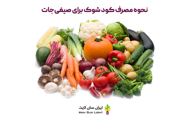 نحوه مصرف کود شوک برای صیفی‌جات