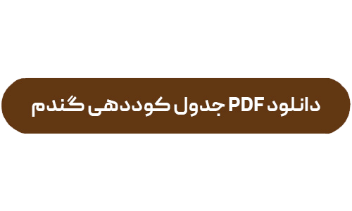 جدول کود دهی گندم (جدول کود دهی گندم در تمام دوره ها) + PDF