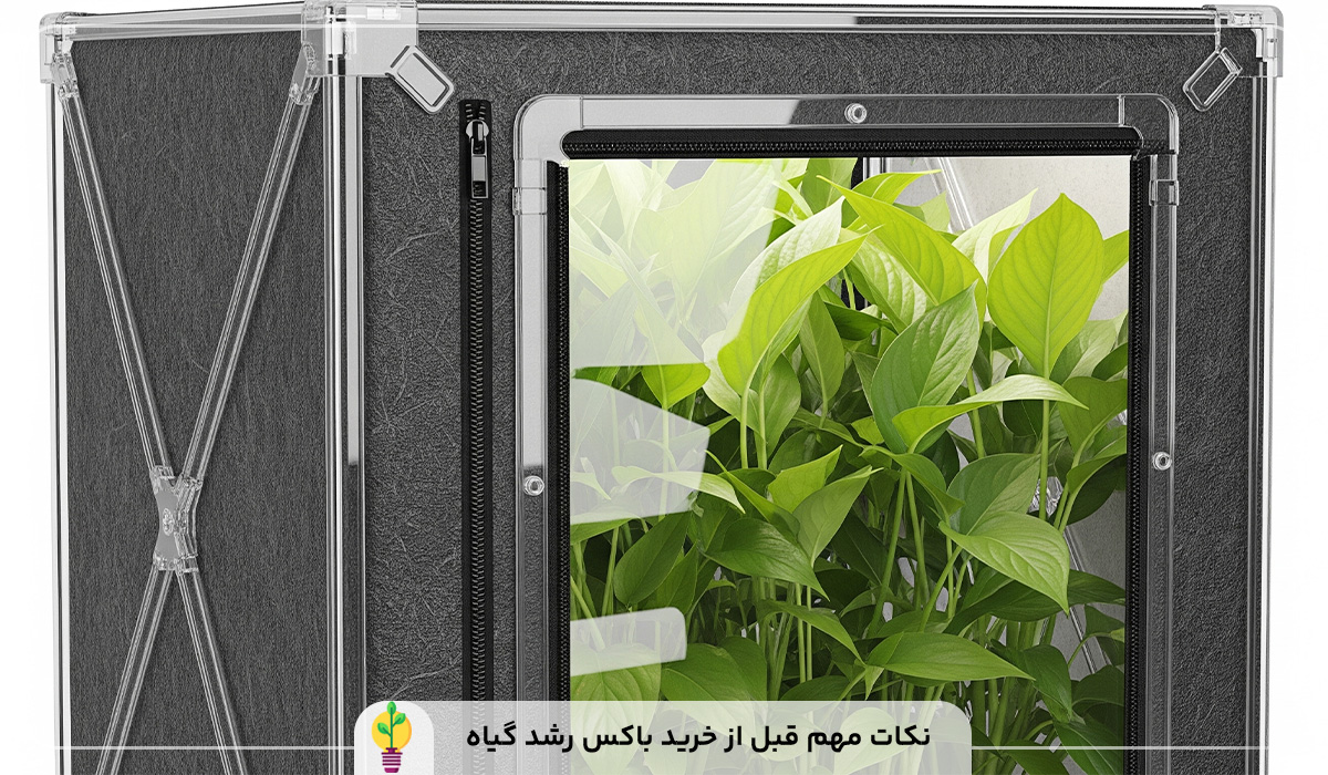 باکس و تجهیزات رشد گیاه 2 باکس رشد گیاه