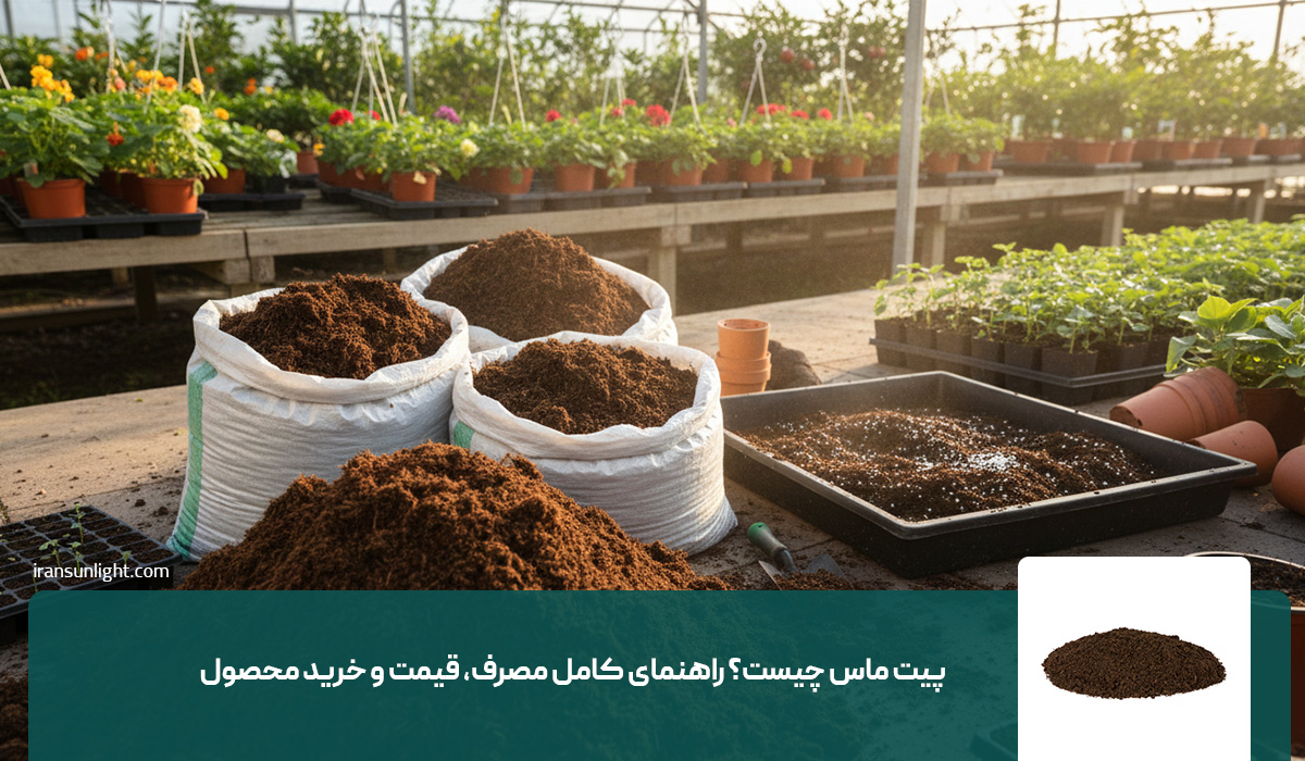 پیت ماس چیست و برای چه گیاهانی مناسب است؟ 1 پیت ماس چیست؟ راهنمای کامل مصرف، قیمت و خرید محصول