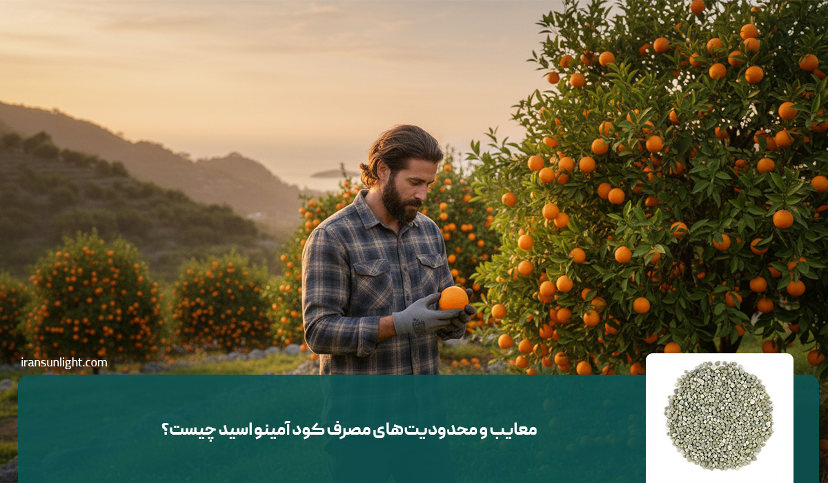 کود آمینو اسید چیست؟ (مزایا، معایب، کاربرد ها) 12 معایب و محدودیتهای مصرف کود آمینو اسید چیست؟