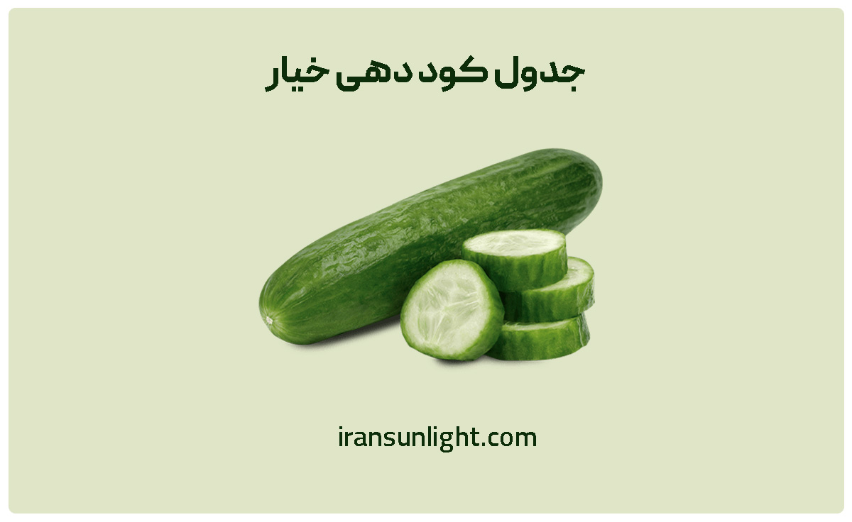 بهترین کود برای خیار (+جدول کود دهی) 1 کود دهی خیار (جدول کود دهی خیار در تمام دوره ها)+ PDF